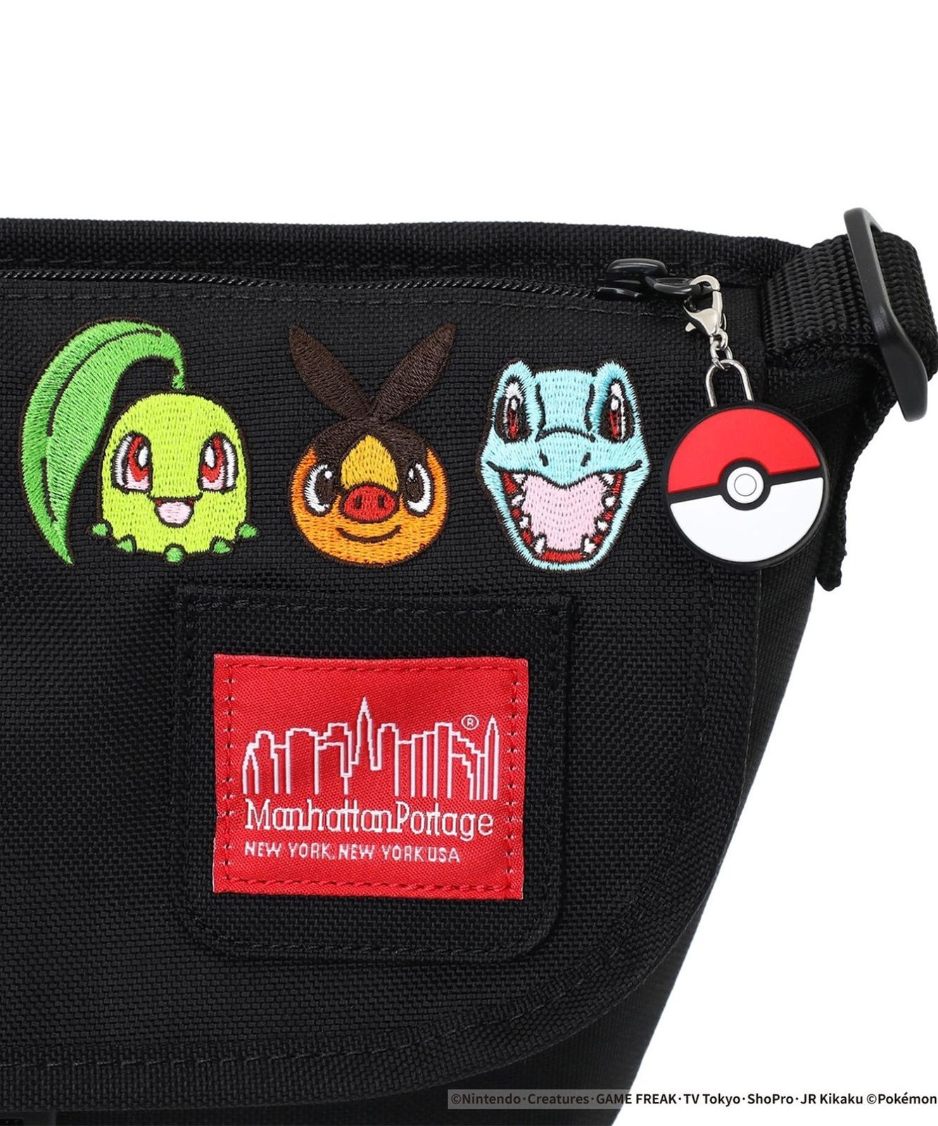 【ムラスポ公式】新品 Manhattan Portage マンハッタンポーテージ ショルダーバッグ ポケモン NYLON MESSENGER BAG XXS FZP Pokemon ZA MP1603FZPPKMNZA