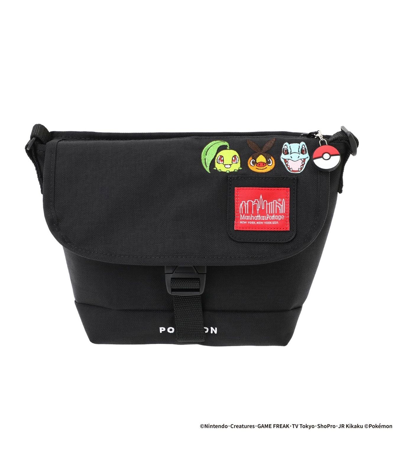 【ムラスポ公式】新品 Manhattan Portage マンハッタンポーテージ ショルダーバッグ ポケモン NYLON MESSENGER BAG XXS FZP Pokemon ZA MP1603FZPPKMNZA
