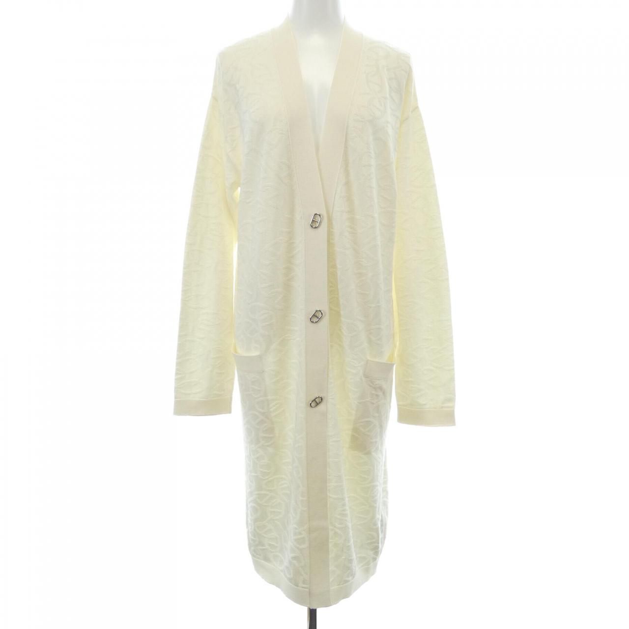 エルメス HERMES NAOUSSA CHAINE　CHAINE D'ANCRE 4E2732DC ロングカーディガン