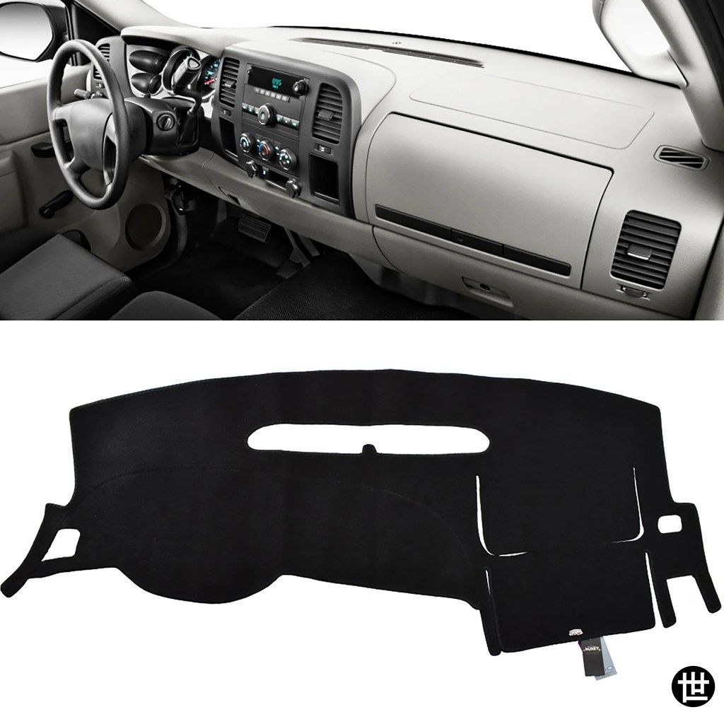 シボレー シルバラード 1500 LT HD WT 4X4 2007 - 2013 用ダッシュボードカバー パッド サンシェード ダッシュボードカバー カーペット