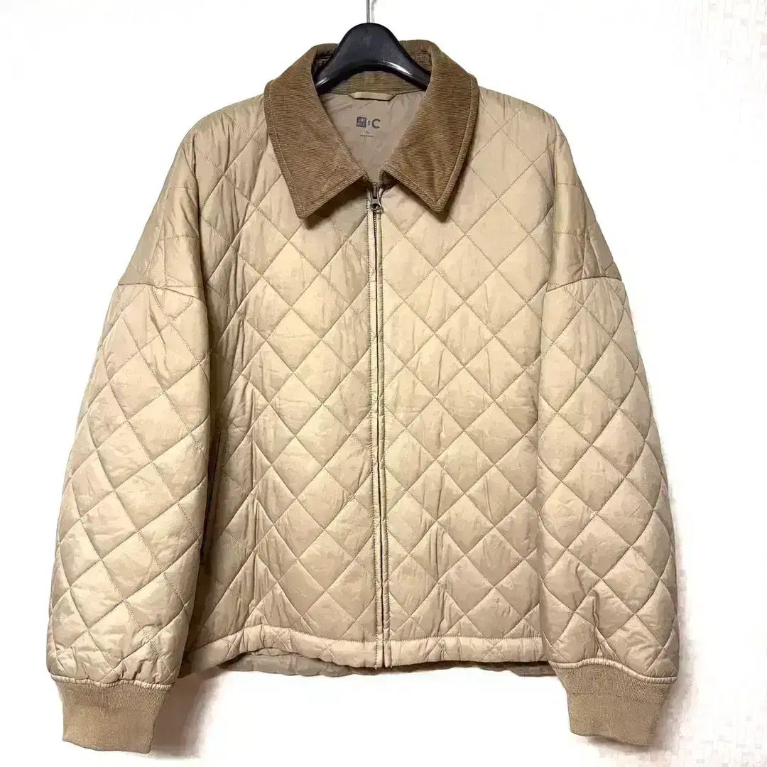 XL 105 UNIQLO U レディース キルティングジャケット ハンティングジャケット ダウン