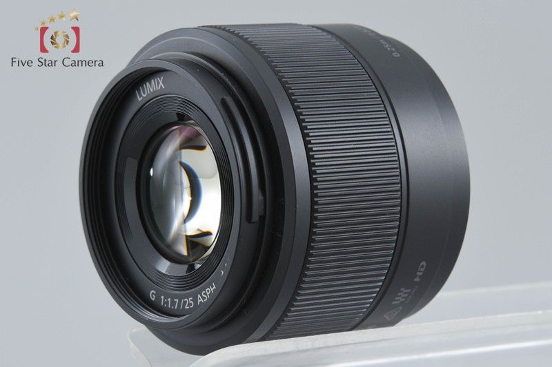 【中古】(パナソニック) Panasonic G25/1.7ASPHブラック (H-H025) 中古】Panasonic パナソニック LUMIX G 25mm f/1.7 ASPH. H-H025