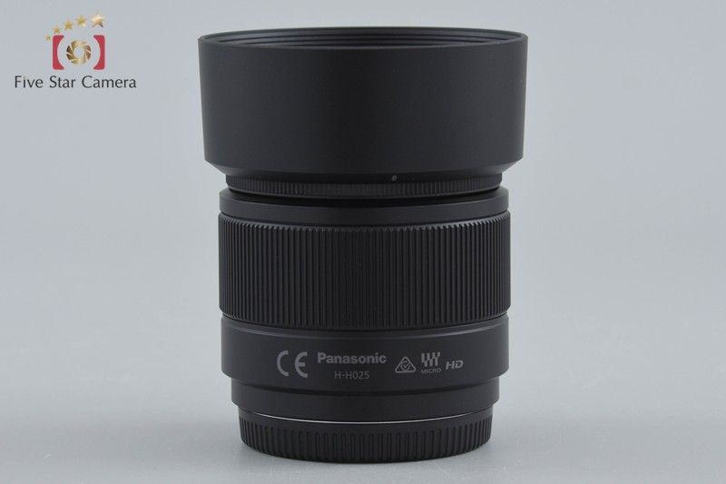 【中古】(パナソニック) Panasonic G25/1.7ASPHブラック (H-H025) 中古】Panasonic パナソニック LUMIX G 25mm f/1.7 ASPH. H-H025