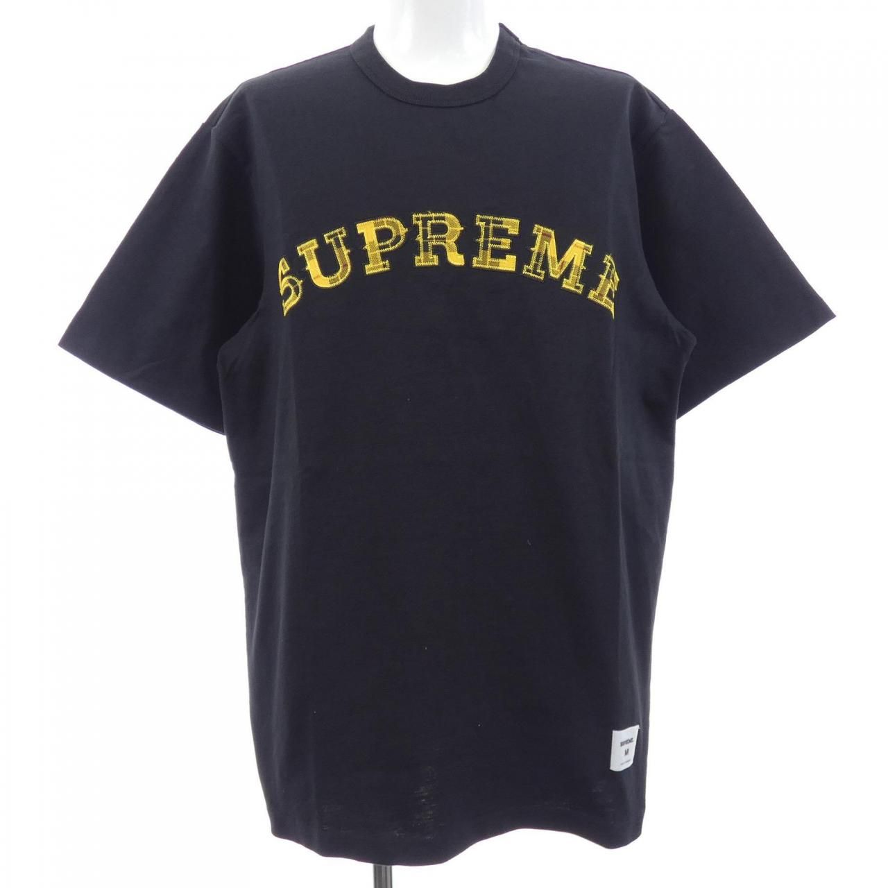 シュプリーム SUPREME PLAID APPLIQUE Tシャツ