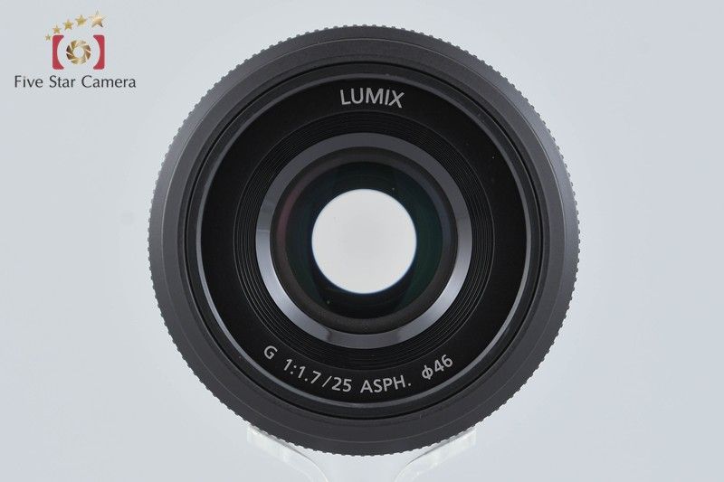 【中古】Panasonic パナソニック LUMIX G 25mm f/1.7 ASPH. H-H025 ブラック 中古】Panasonic パナソニック LUMIX G 25mm f/1.7 ASPH. H-H025