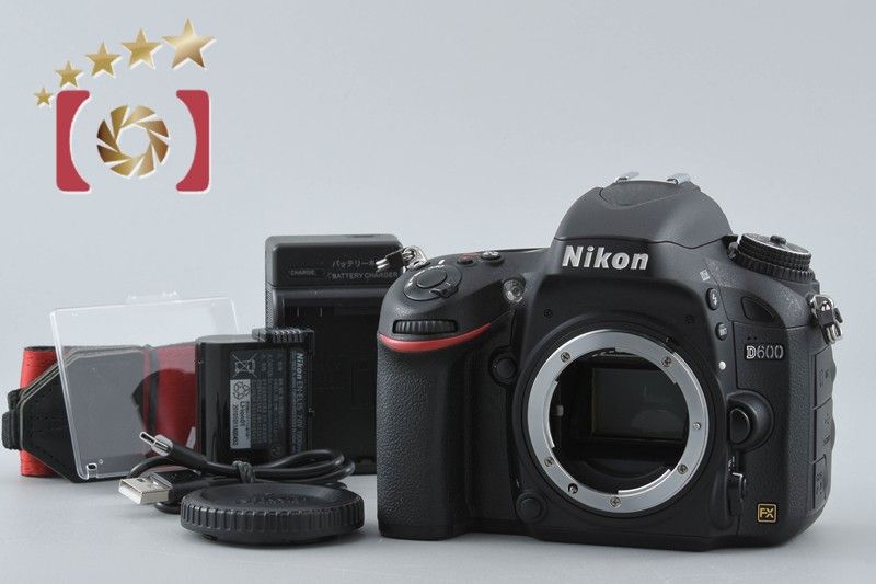 【中古】Nikon ニコン D600 デジタル一眼レフカメラ