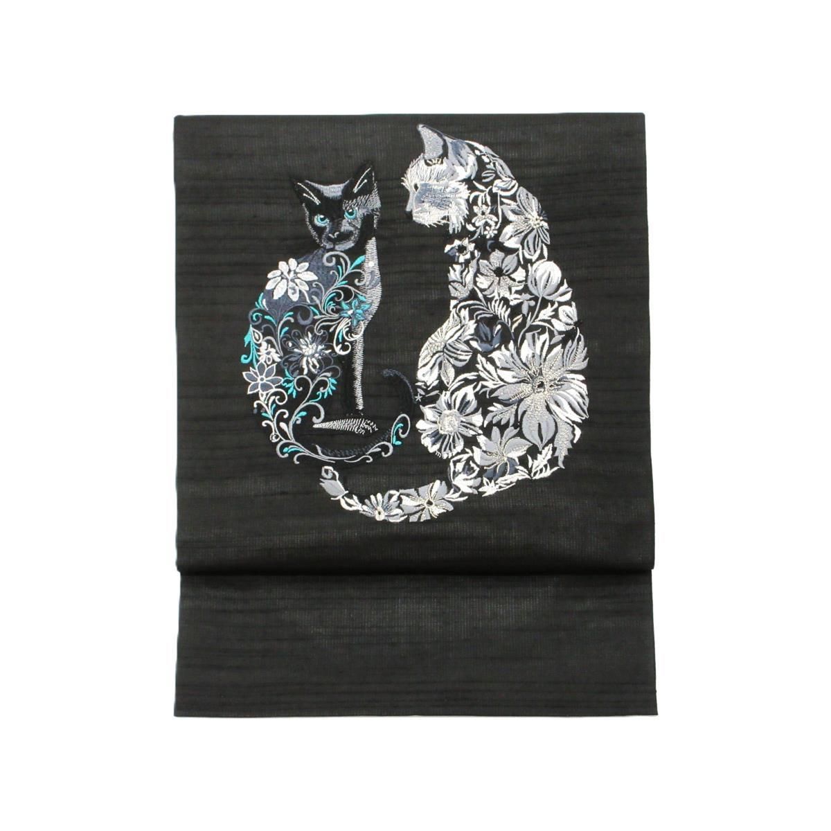 新品】名古屋帯 刺繍加工 - メルカリ
