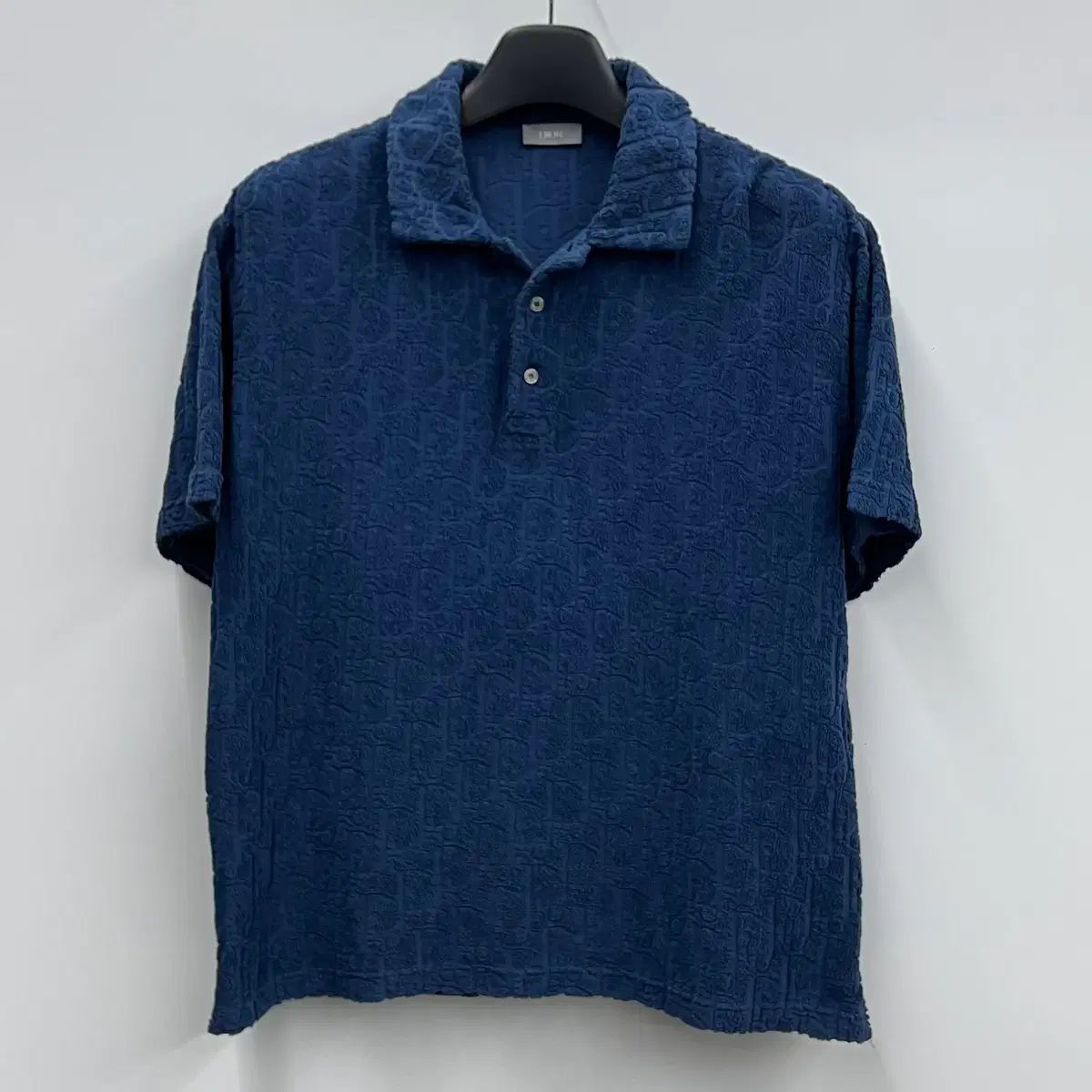 正規品 ディオール オブリーク フレンチテリー 半袖 カラーTシャツ Lsize