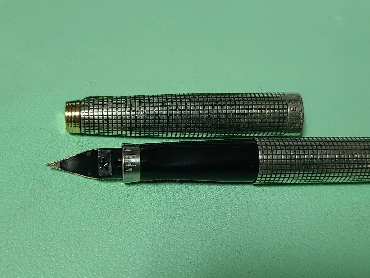 パーカ75 スターリングシルバー XFニブ アメリカ製 万年筆