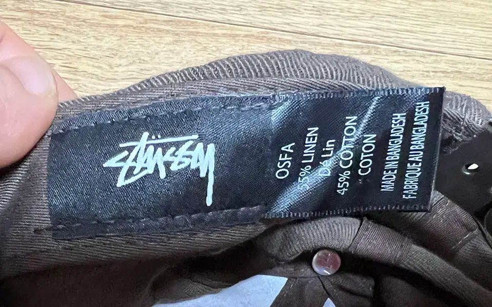 STUSSY スムース ストック ツイル ベースボールキャップ ブラウン リネン コットン ストリート カジュアル Free! STUSSY スムース ストック ツイル ベースボールキャップ ブラウン リネン コットン ストリート カジュアル Free!