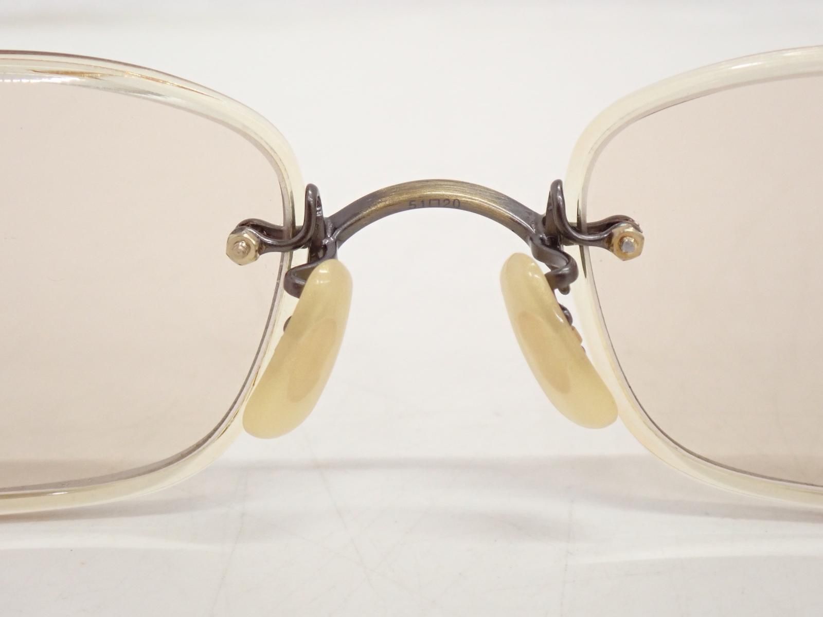 ★7423☆OLIVER PEOPLES オリバーピープルズ OP-619 メガネフレーム サングラス BECR 度あり