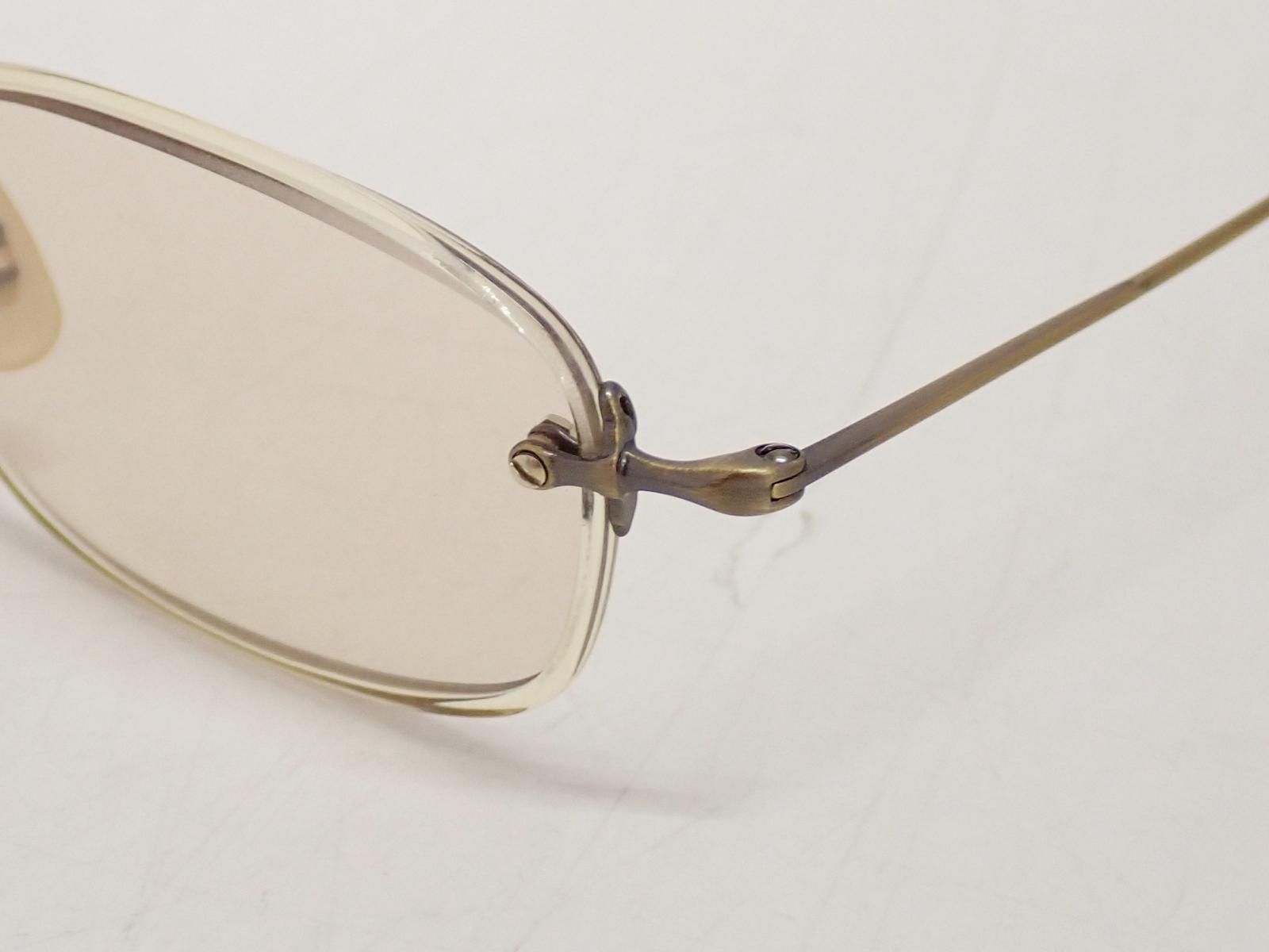 ★7423☆OLIVER PEOPLES オリバーピープルズ OP-619 メガネフレーム サングラス BECR 度あり