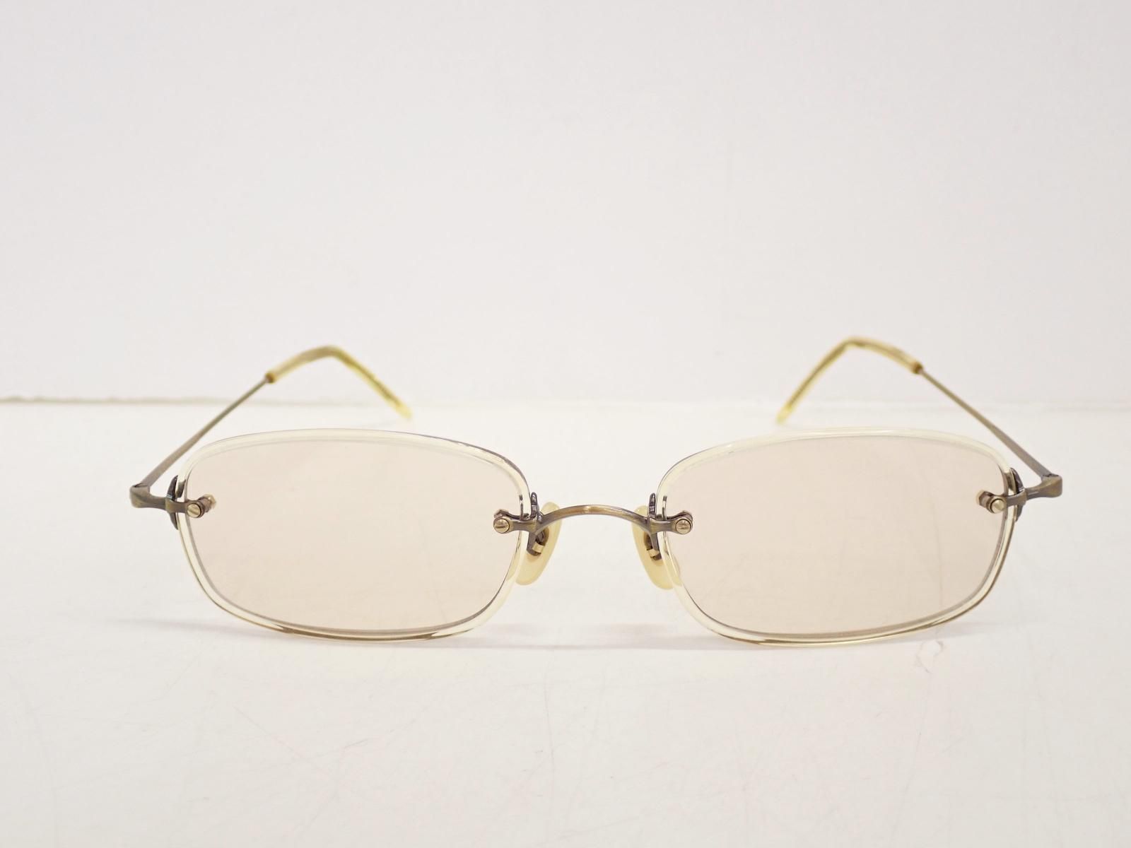★7423☆OLIVER PEOPLES オリバーピープルズ OP-619 メガネフレーム サングラス BECR 度あり