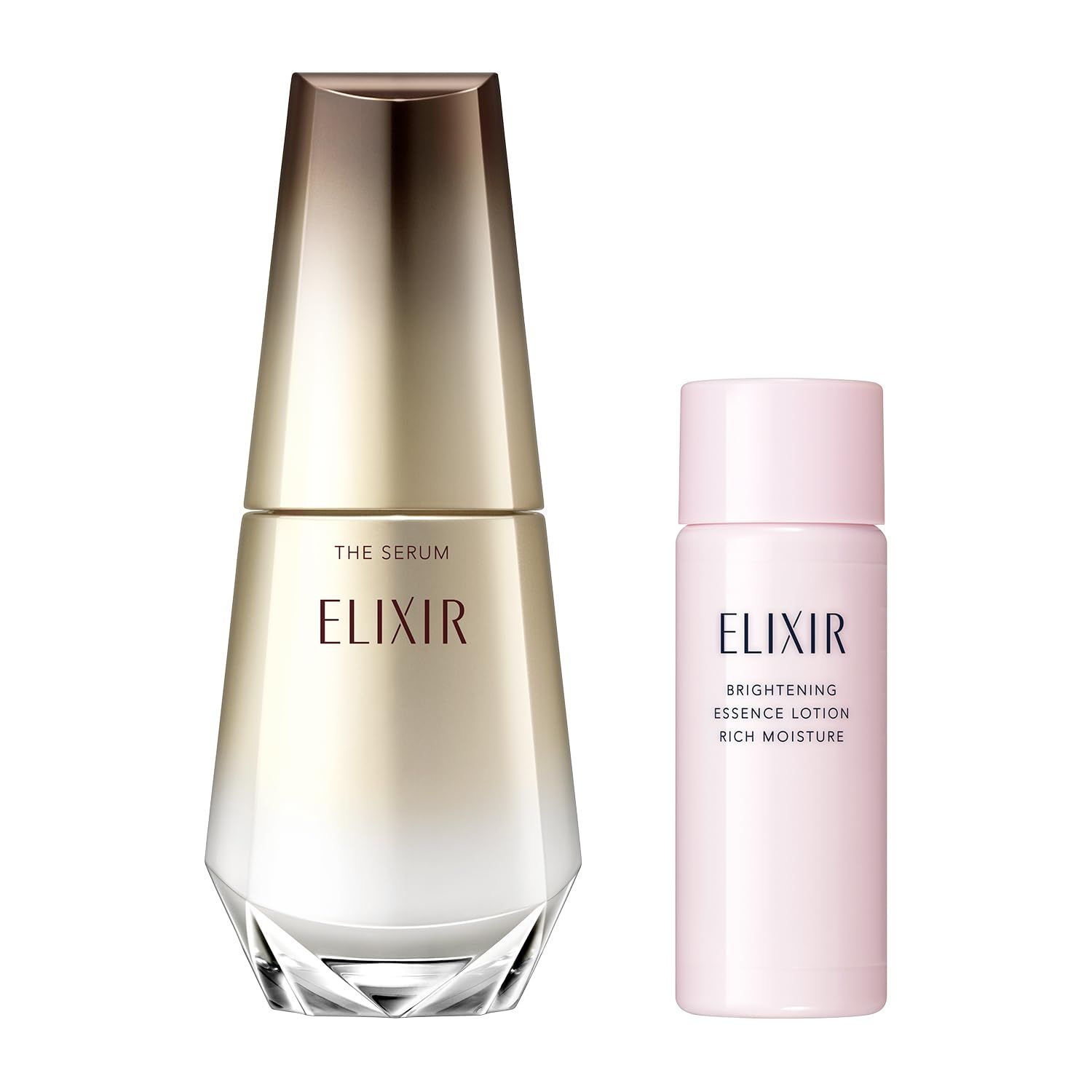 エリクシール 美容液 ザ・セラム 体感セット aL ca 50mL 美白化粧水18mL付き 医薬部外品 ハリ エイジングケア 保湿 コアキシマイド m-トラネキサム酸 期間限定 ELIXIR [本体] [【20260421発売】体感セット]