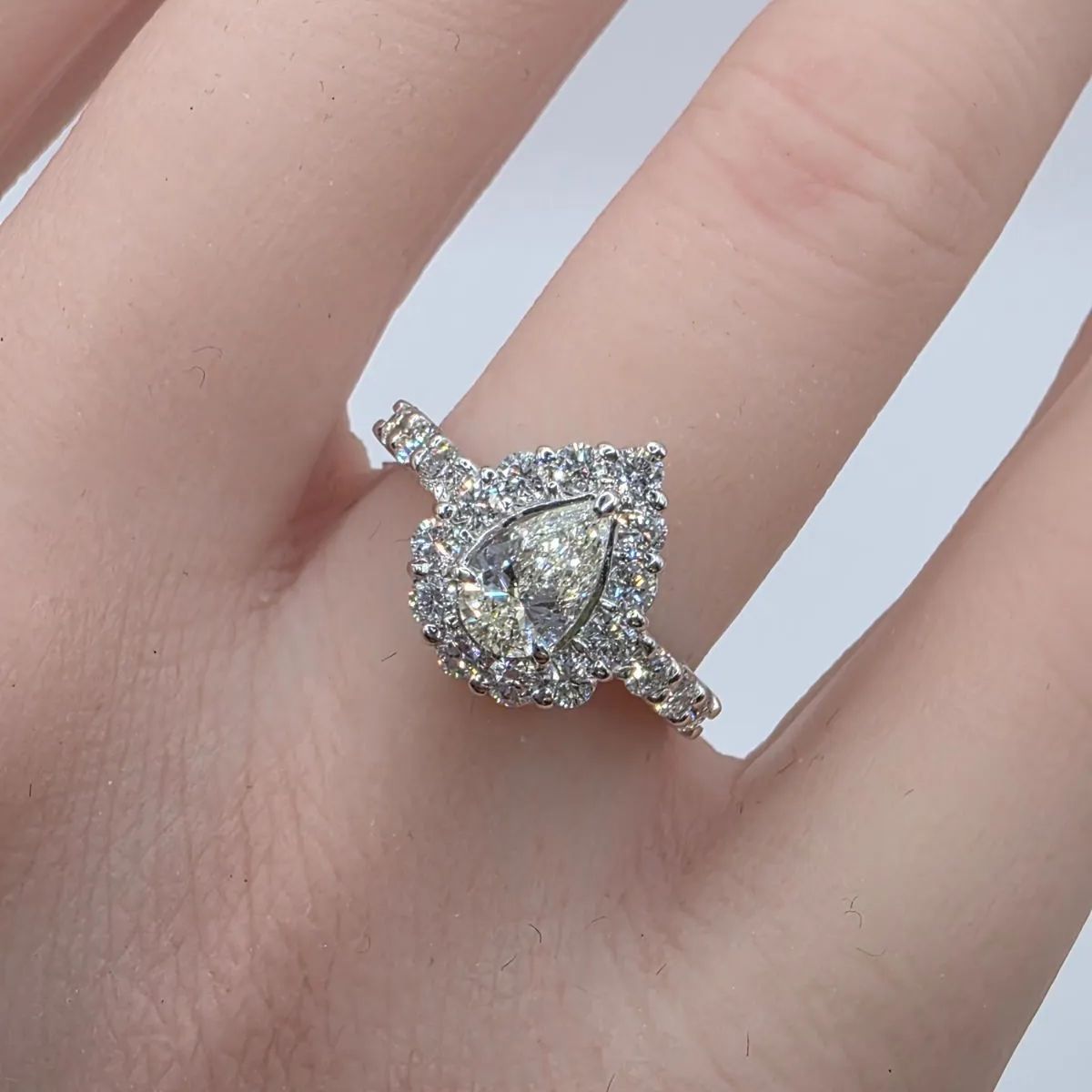 安い〜〜〜！??在庫一掃セール！?⏰? ⚡ダイヤリング PT900 ダイヤ - 0.509cts+0.62cts 10.5号