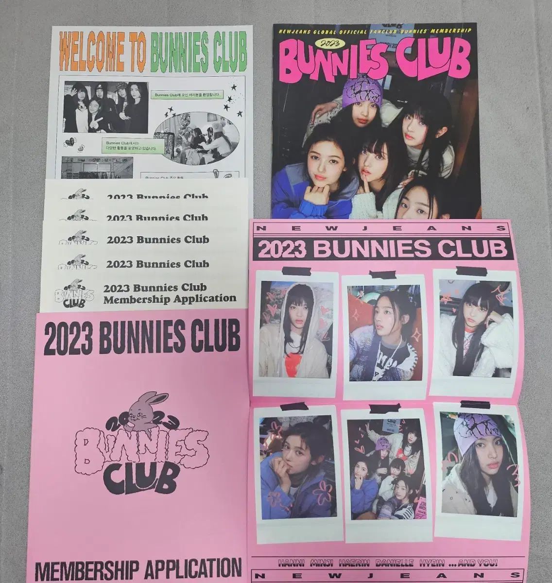 フルセット 未開封 NewJeans（ニュージーンズ・ニュジ） BUNNIES CLUB