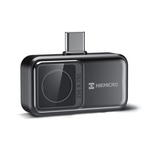HIKMICRO Mini2 サーモグラフィー サーマルカメラ、スマホ用 Android対応、256x192 赤外線解像度、SuperIR技術、50°広角、25Hzフレームレート、バッテリー不要、-20°C~350°C測定温度範囲、(iPho 1c5a3351 25,958円