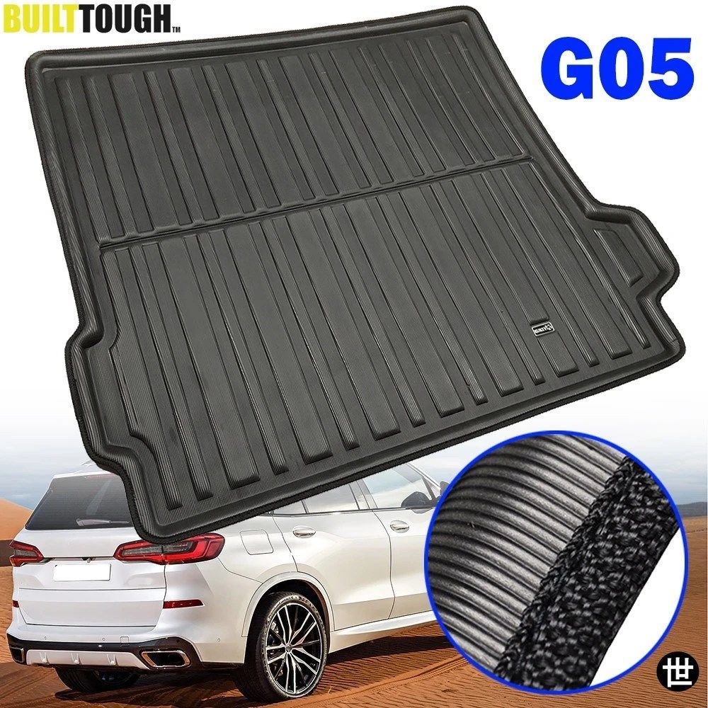 BMW X5 G05 18-23用カーゴトレイブーツライナートランクフロアラゲッジマット防水リアラゲッジパッド滑り止めテーラードカーペット