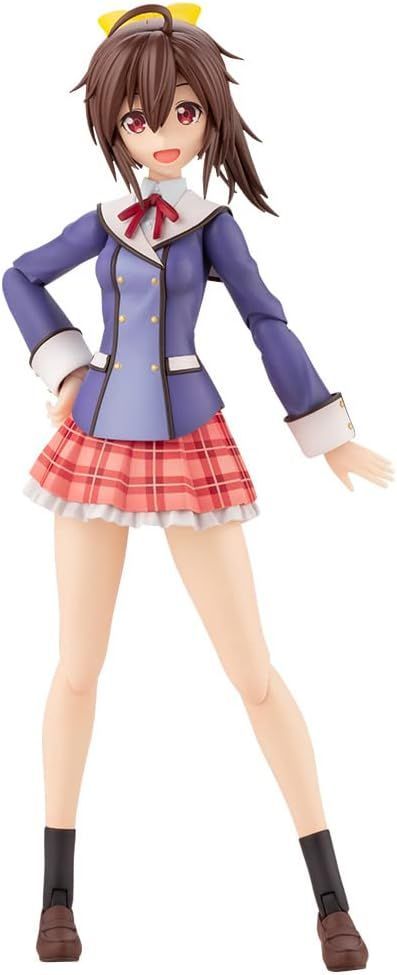 【新品】壽屋(KOTOBUKIYA) 創彩少女庭園 源内 あお【若葉女子高校・冬服】 全高約159mm 1/10スケール プラモデル JK004