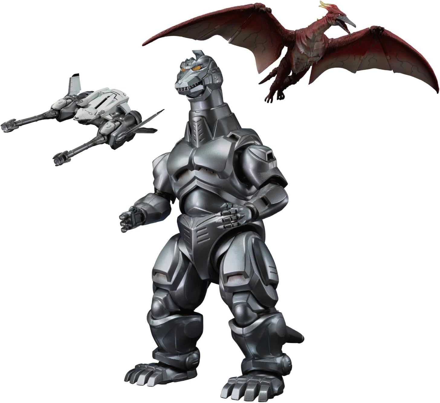 【新品】TAMASHII NATIONS ゴジラ対メカゴジラ メカゴジラ&ガルーダ&ファイアーズ 幕張決戦Ver.バンダイスピリッツ S.H.MonsterArts コレクターアクションフィギュア