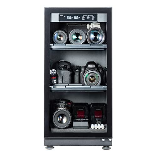 サンワダイレクト 防湿庫 カメラ 50L 静音 カビ対策 トレー高さ調整 鍵付 200-DGDRY003p 0c7274a6