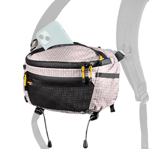 【新品】ウエストバッグ 登山 ポーチ 軽量 ウエストポーチ サコッシュ 腰袋 防水 大容量 登山用 アウトドア バイク 旅行 釣り (グレー) bccd89ed