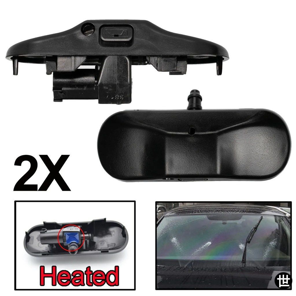 X2 車用フロントガラスウォッシャーノズル ジェットヒーター アウディ TT A1 8X A4 B8 Q3 Q5 Q7 4L フロントウィンドウセット 2011 - 14