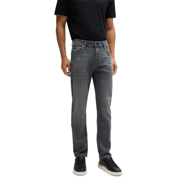 ボス メンズ ボトムス デニムパンツ Boss HDelaware 10263108 01 Grey 030 グレー