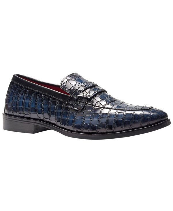 カルロスサンタナ メンズ シューズ スリッポン・ローファー Carlos by Carlosantana Mens Nocturne Penny Loafers NAVY ネイビー