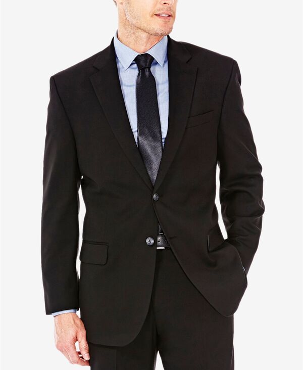 ハガー メンズ アウター ジャケット・ブルゾン ジャケット Haggar JM Mens Premium Stretch Classic Fit Suit Jacket Black ブラック