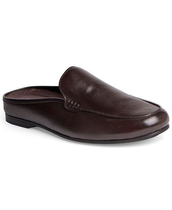 カルロスサンタナ メンズ シューズ サンダル レザー Carlos by Carlos Santana Mens Planeo Slide Leather Mule Dark Brown ブラウン