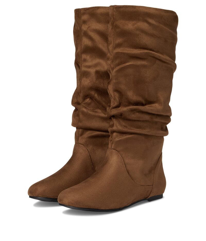 ジュルネ コレクション レディース シューズ ブーツ・レインブーツ Journee Collection Jayne BrownSuede ブラウン