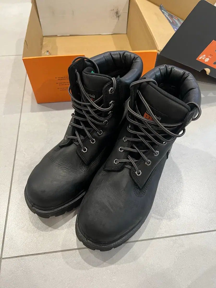 Timberland PRO ダイレクト アタッチ 6インチ ソフトトゥー ブラック 275M