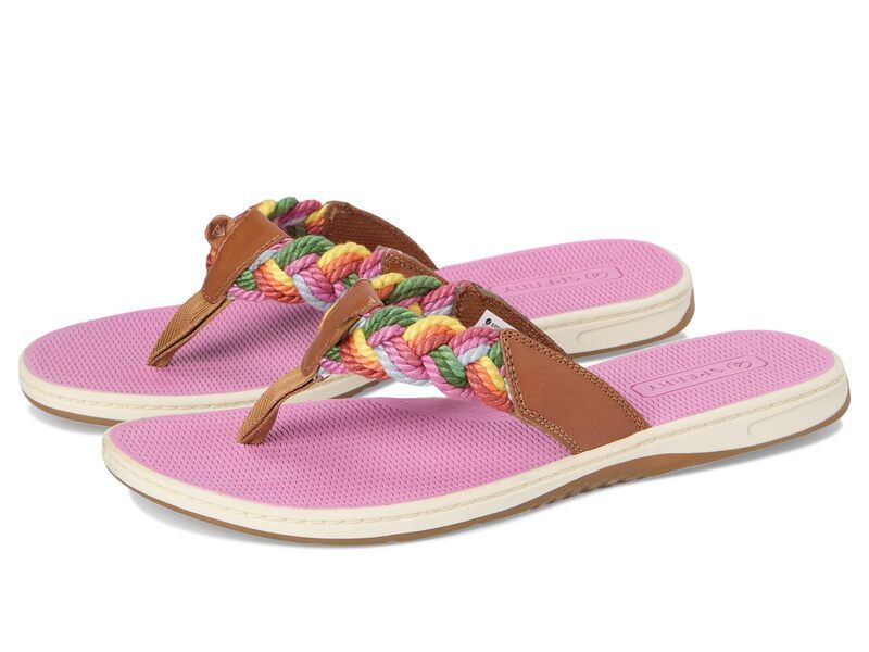 スペリー レディース シューズ サンダル Sperry Parrotfish Braid Bright Multi マルチカラー