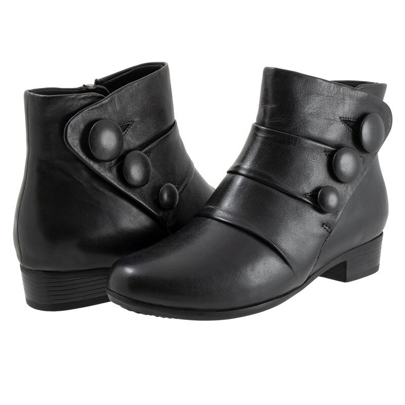トロッターズ レディース シューズ ブーツ・レインブーツ Trotters Mila Black ブラック