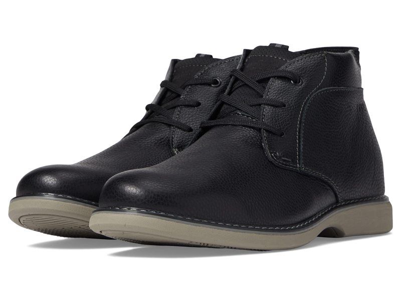 ノンブッシュ メンズ シューズ ブーツ・レインブーツ Nunn Bush Otto Plain Toe Chukka Boot Black ブラック