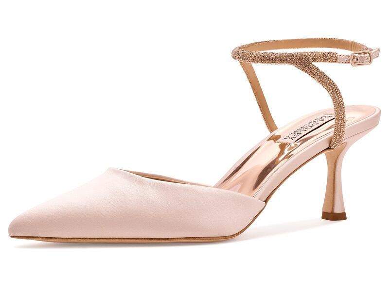 バッジェリーミシュカ レディース シューズ ブーツ・レインブーツ Badgley Mischkautumn Champagne Satin シャンパン