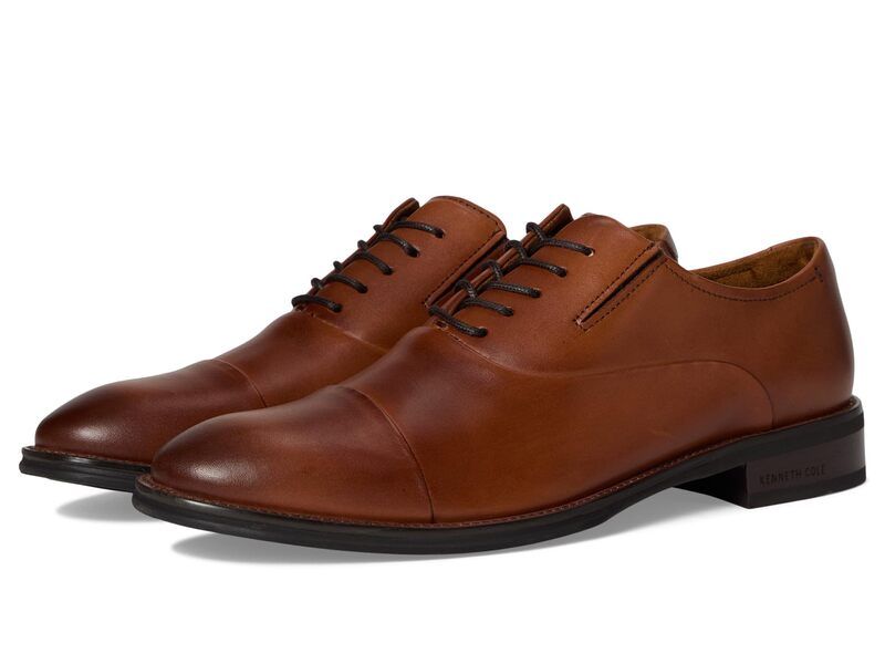 ケネスコール メンズ シューズ オックスフォード キャップ Kenneth Cole Tully Cap Toe Oxford Medium Brown Le ブラウン