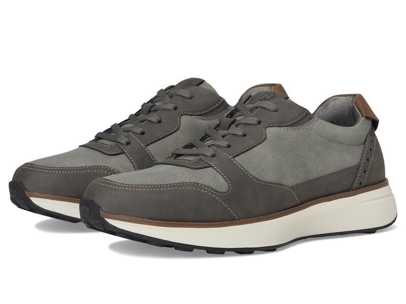 ノンブッシュ メンズ シューズ スニーカー オックスフォード Nunn Bush Kore Swift Moccasin Toe Oxford Gray グレー 15,606円