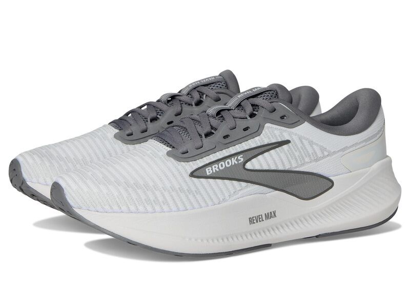 ブルックス メンズ シューズ スニーカー Brooks Revel Max Oyster Mushroom