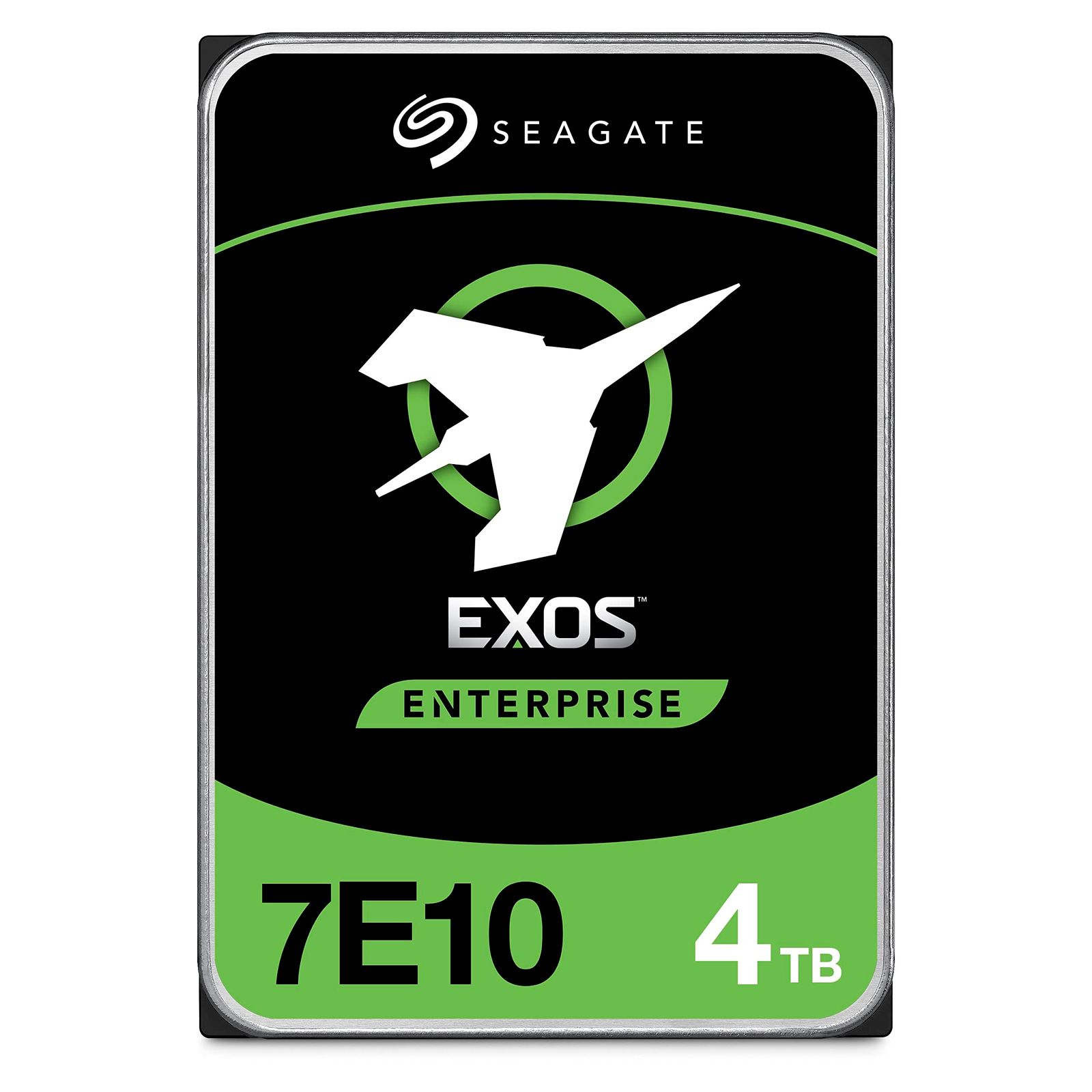 Seagate Exos 7E10 SATA 512N 3.5インチ 4TB 内蔵 ハードディスク HDD CMR 5年保証 6Gb/s 256MB 7200rpm エンタープライズ 正規代理店品 ST4000NM000B [4TB] [512N]