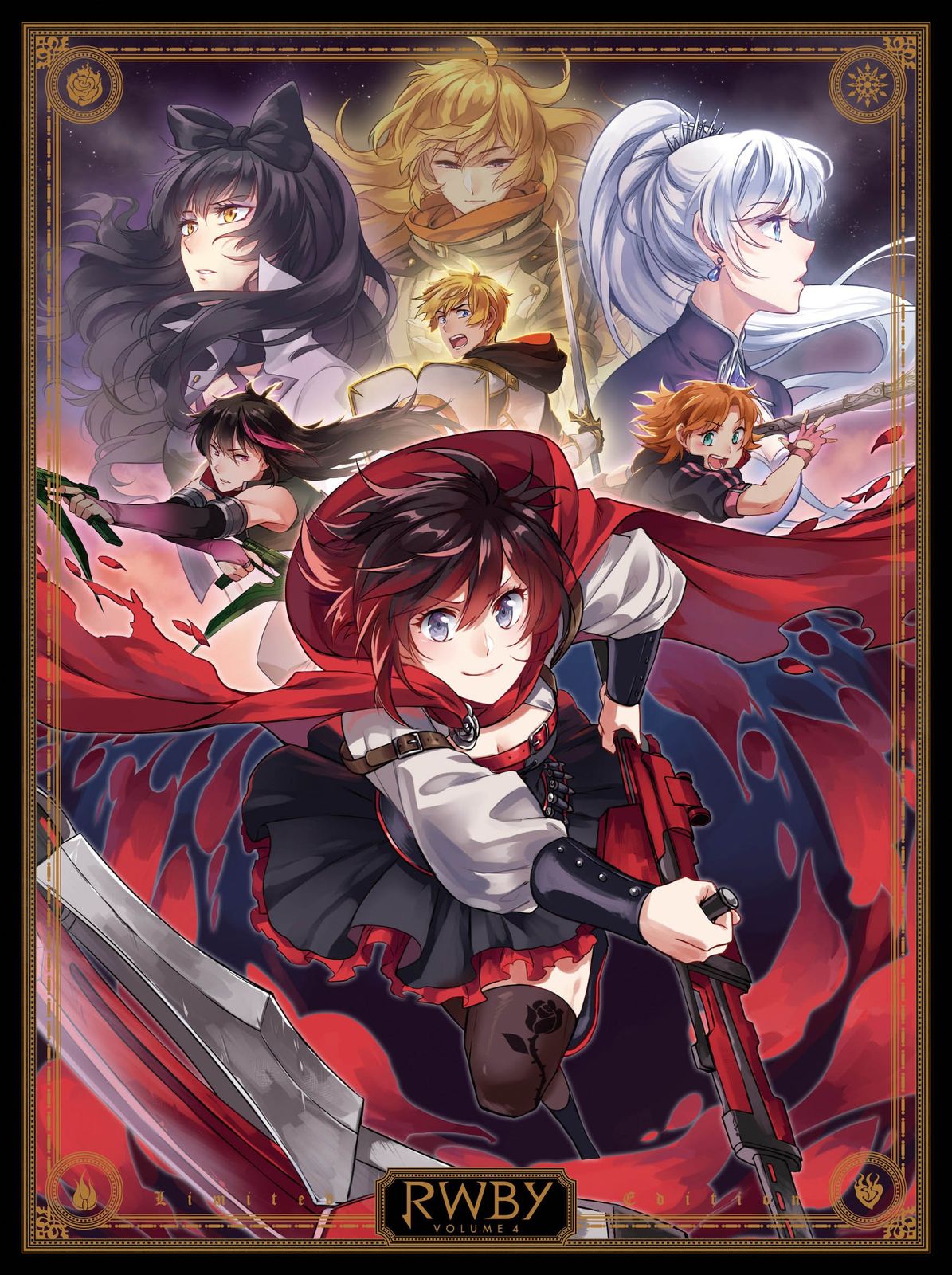 RWBY VOLUME 4<ノーカット版/初回仕様> [Blu-ray]