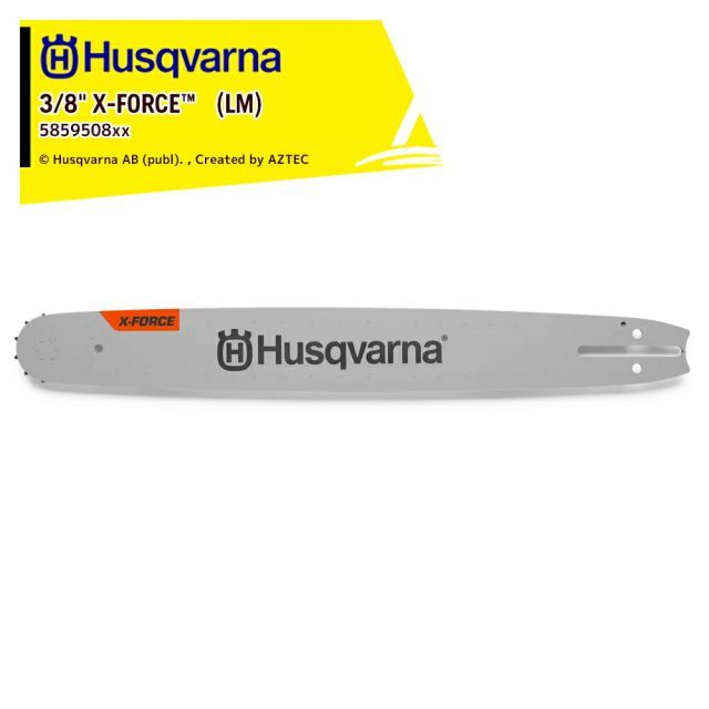 最大100%ポイントバック 確率2分の1！条件達成でチャンス最大5倍！要エントリー！Husqvarna ハスクバーナ ガイドバー X-Forceバー ラージマウントLM 45cm 18インチ RT(LM) ピッチ 3/8 585950868 11,648円