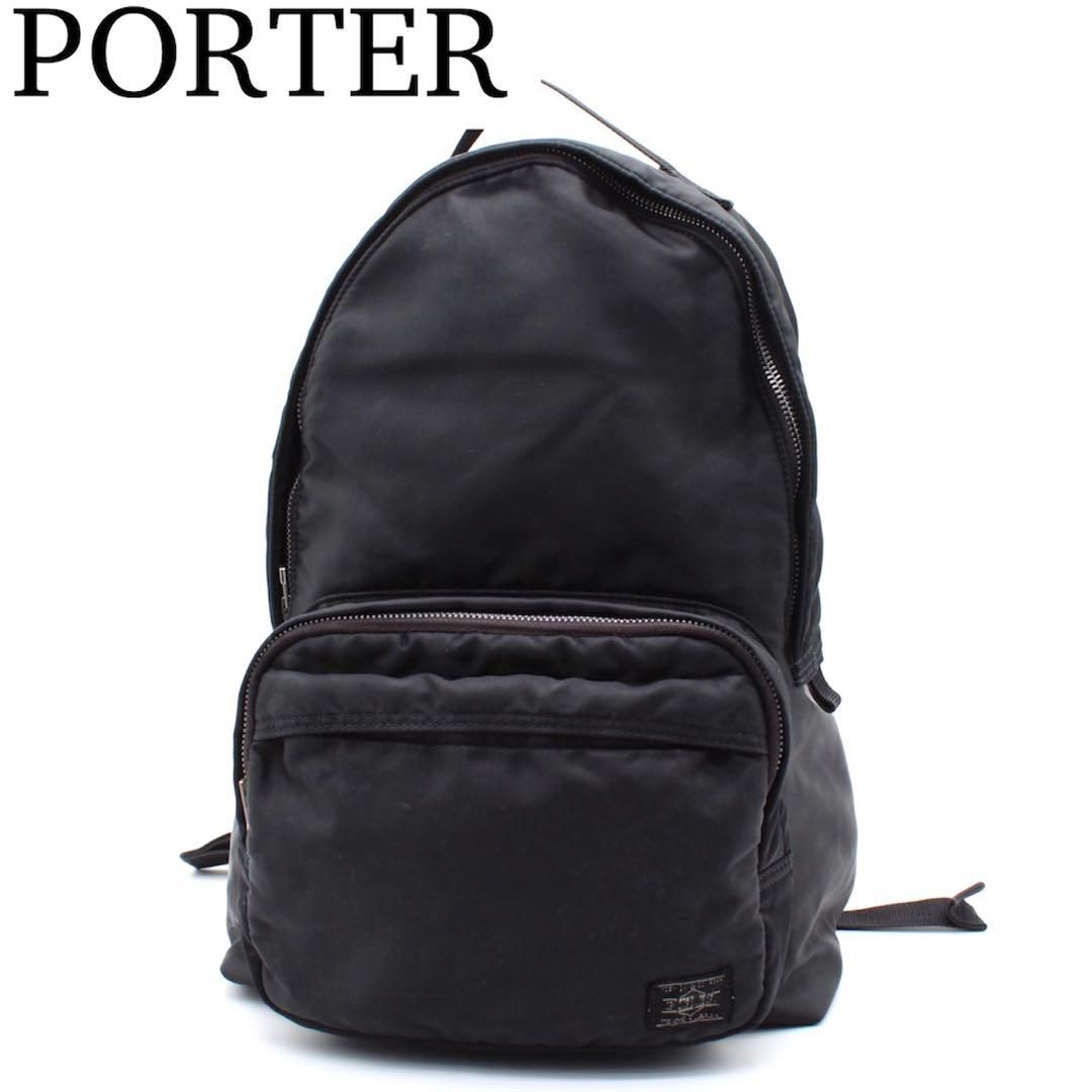 PORTER TANKER リュックサック バックパック A4収納可 ブラック - メルカリ