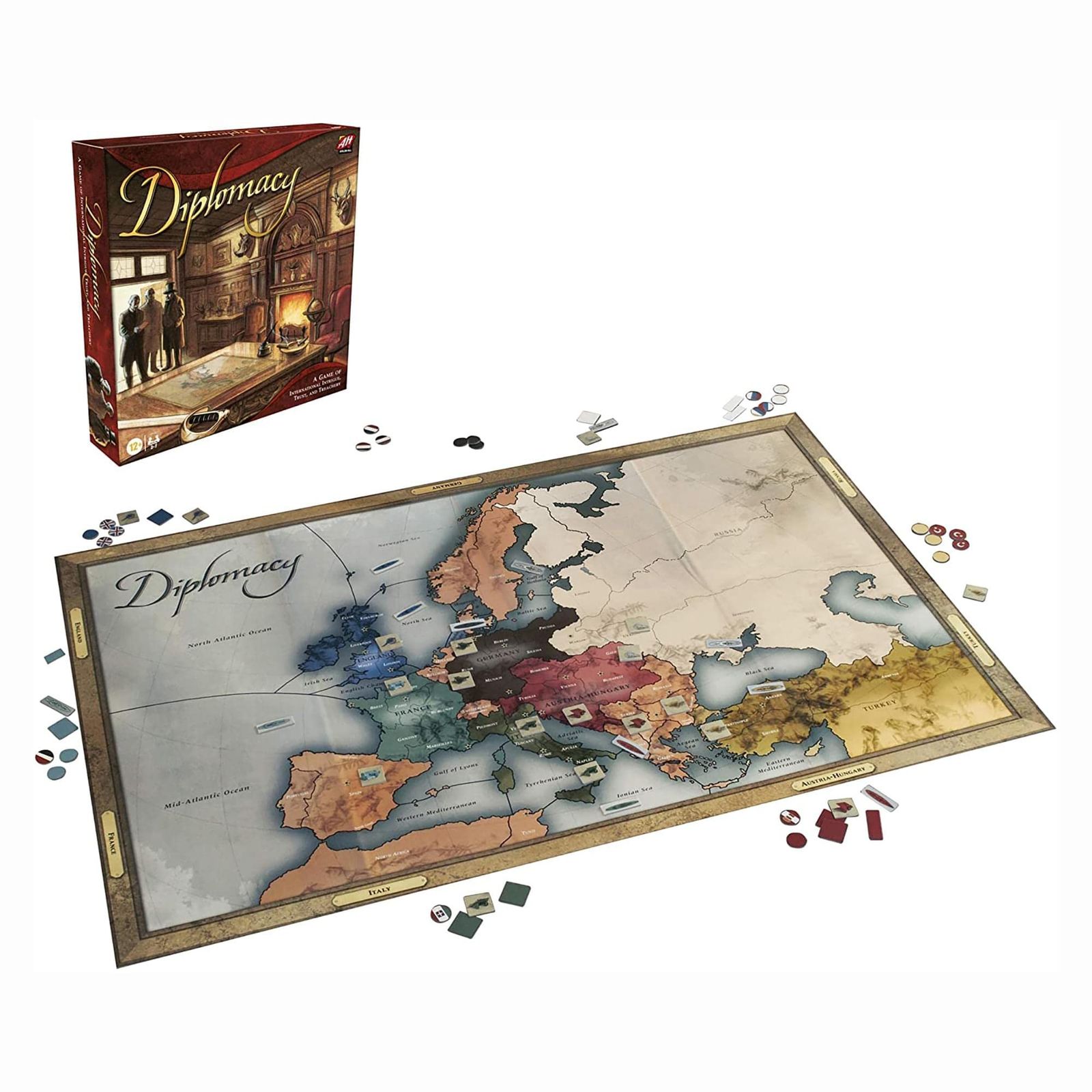 新品 ハズブロ(HASBRO) Diplomacy ディプロマシー Board Game