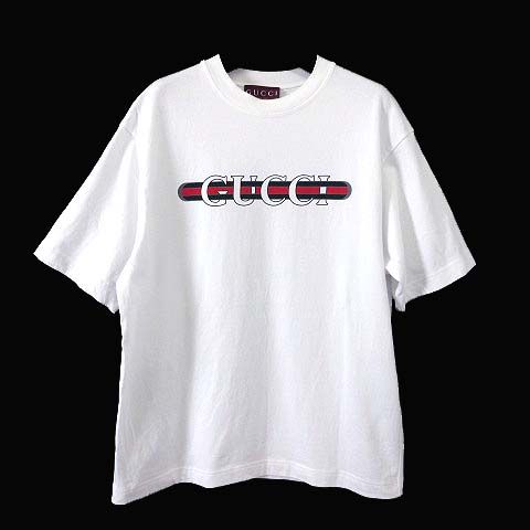 グッチ GUCCI 2025SS 現行 プリント コットンジャージー Tシャツ 