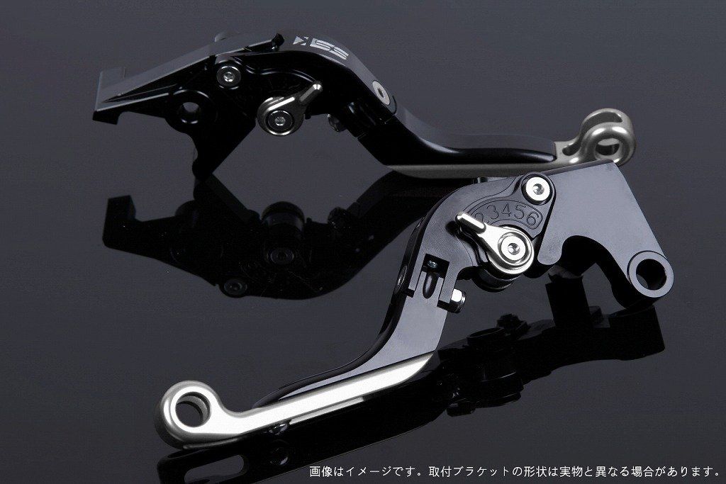 新品 SSK スピードラ アジャストレバーセット 可倒延長式 レバー本体カラー:ブラック アジャスターカラー:シルバー エクステンションカラー:シルバー YAMAHA XMAX