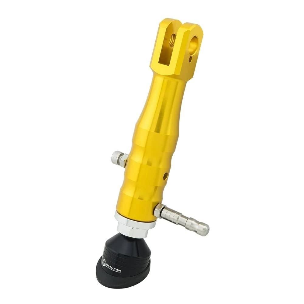 新品 GTR Revolution ホンダ モンキー125 PCX160 FORZA250用 可変長サイドスタンド Adjustable Side Stand (Yellow)