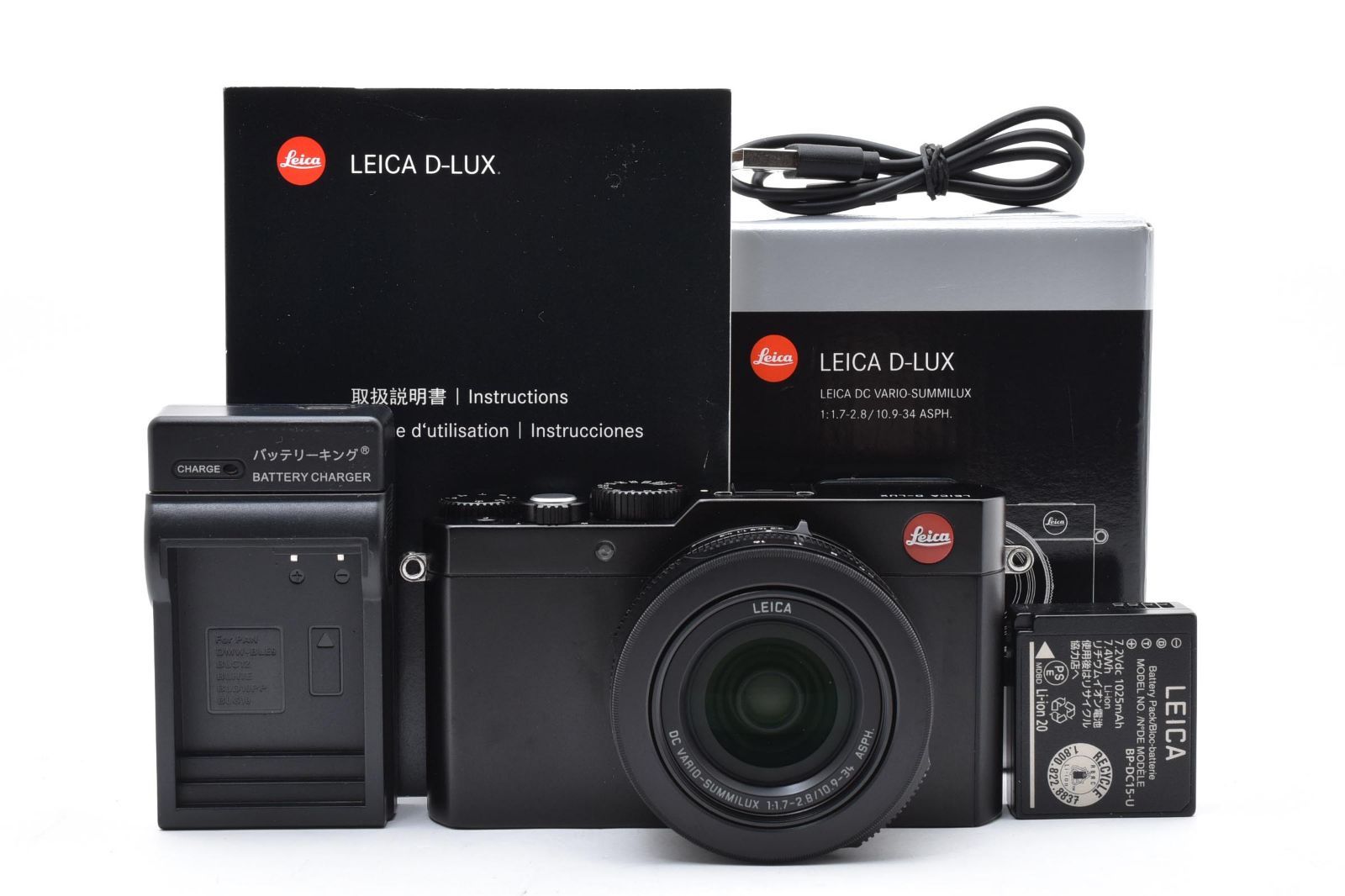 ■美品■ LEICA D-LUX Typ 109 ブラック 18471