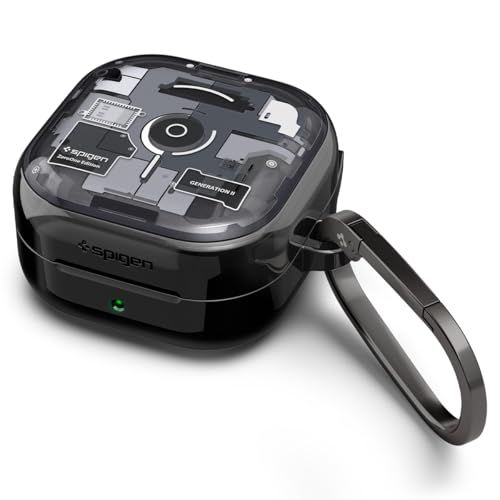 Spigen Galaxy Buds4 / Galaxy Buds4 Pro ケース TPU PC 2重構造 耐衝撃 プリント加工 ワイヤレス充電対応 Galaxy Buds4 / Galaxy Buds4 Pro カバー ウルトラ・ハイブリ f83af667
